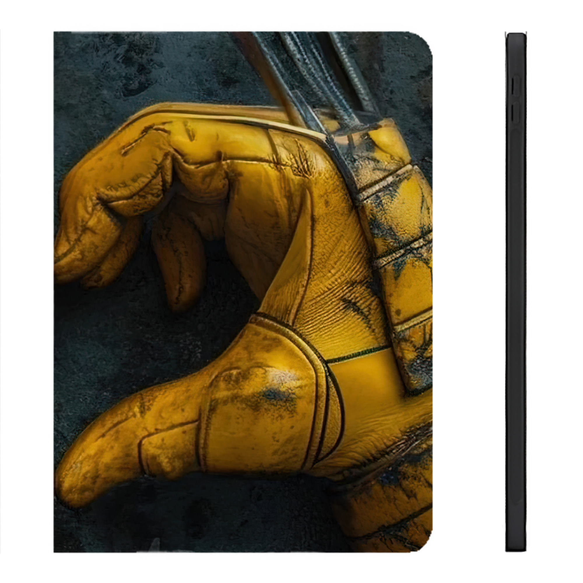 （画像用） Deadpool デッドプール IPadケース ペンホルダー付き ブックスタイルデザイン